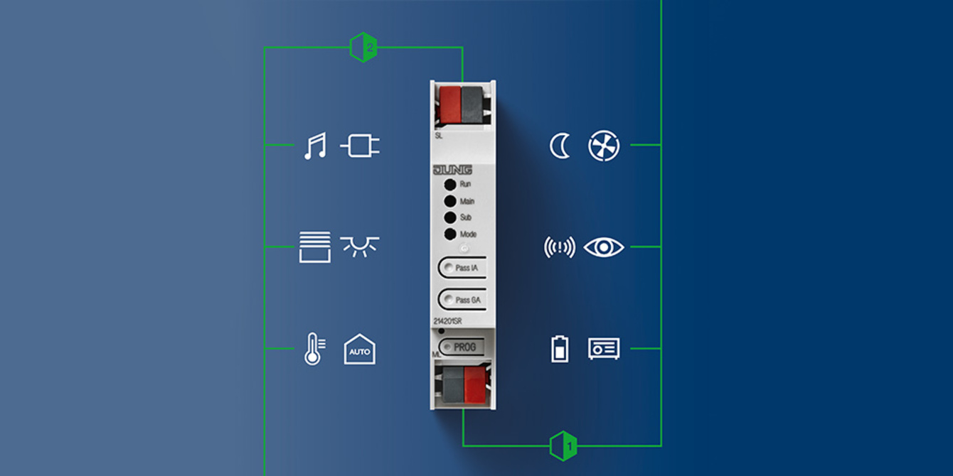 KNX Bereichs- und Linienkoppler bei Elektro Kaiser in Riedering